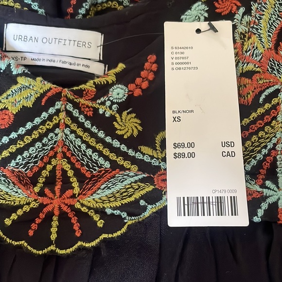 Urban Outfitters Jamie Embroidered Babydoll Dress - Picture 14 of 14